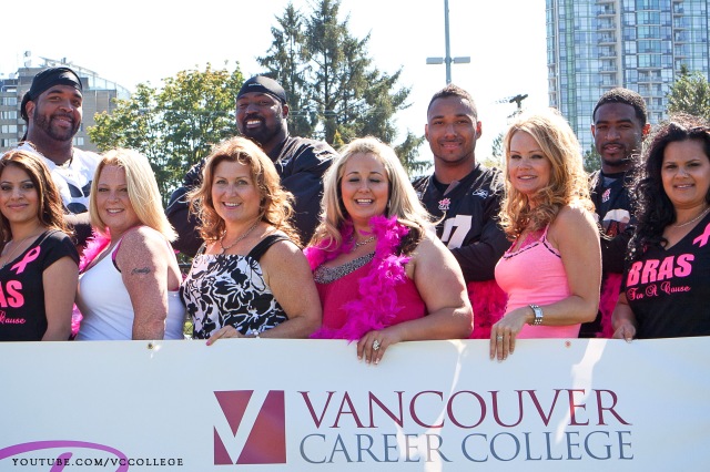 Vancouver Career College Annual Bras for a Cause Fundraiser with