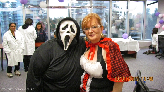 Halloween Celebration at the Vancouver Career College Surrey Cam